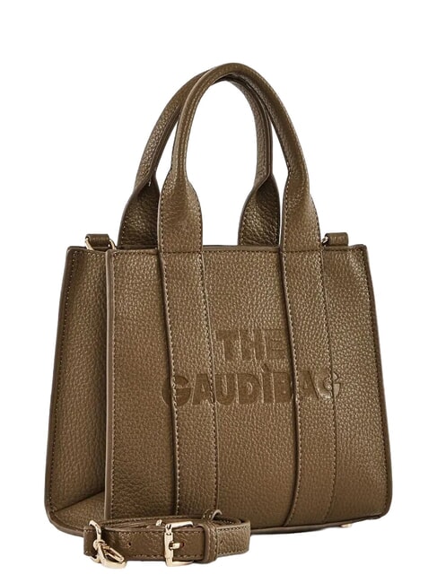 LILITH Mini shopping bag a mano, con tracolla MILITARY - Borse Donna