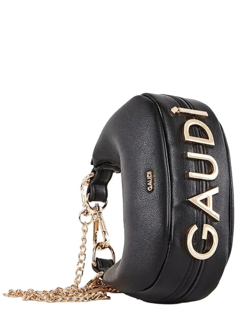 LINDA Borsa mini crossbody a mano, con tracolla NERO - Borse Donna