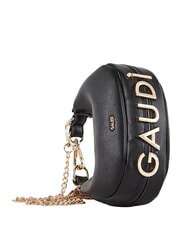 GAUD&Igrave; LINDA Borsa mini crossbody a mano, con tracolla NERO - Borse Donna - 4
