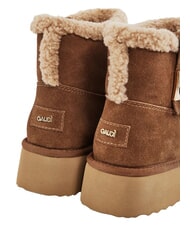 GAUD&Igrave; LELLA Stivaletti in pelle scamosciata COGNAC - Scarpe Donna - 4
