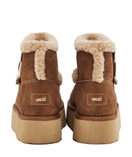 GAUD&Igrave; LELLA Stivaletti in pelle scamosciata COGNAC - Scarpe Donna - 3