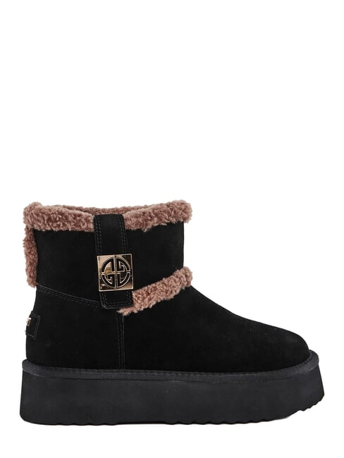 LELLA Stivaletti in pelle scamosciata NERO - Scarpe Donna