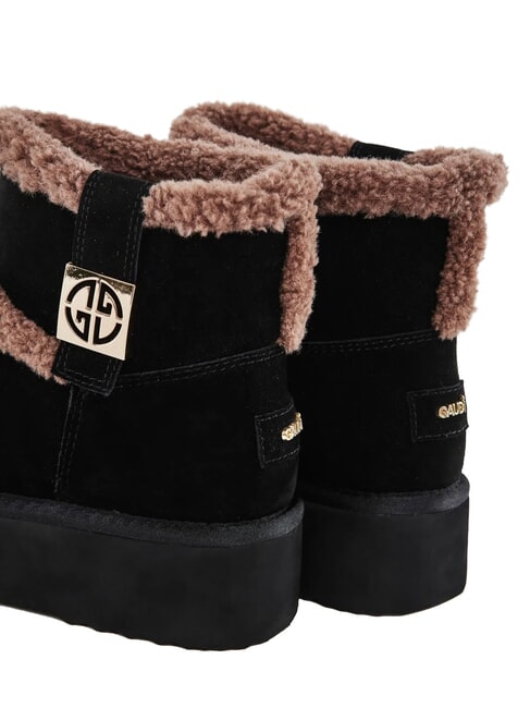 LELLA Stivaletti in pelle scamosciata NERO - Scarpe Donna