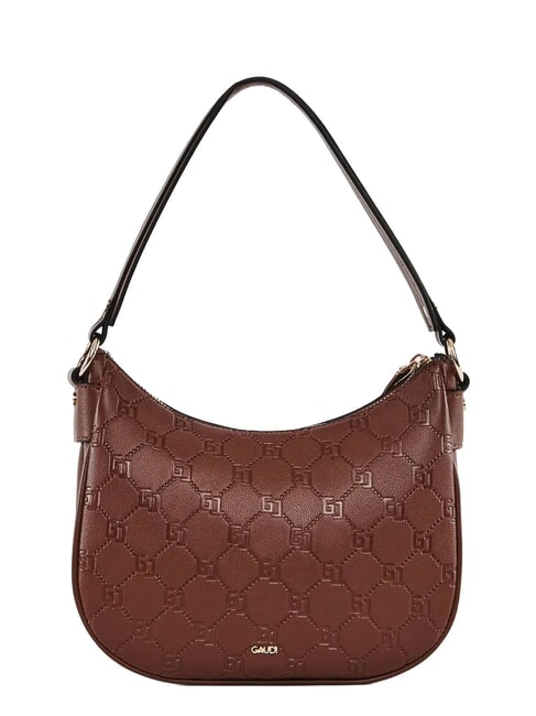LEA Borsa mini hobo a spalla, con tracolla MARRONE - Borse Donna