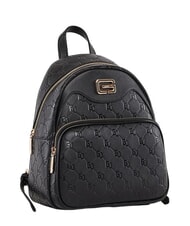 GAUD&Igrave; LEA Zaino con lettering GJ impresso NERO - Borse Donna - 2
