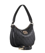 GAUD&Igrave; LEA Borsa mini hobo a spalla, con tracolla NERO - Borse Donna - 2
