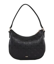 GAUD&Igrave; LEA Borsa mini hobo a spalla, con tracolla NERO - Borse Donna - 3