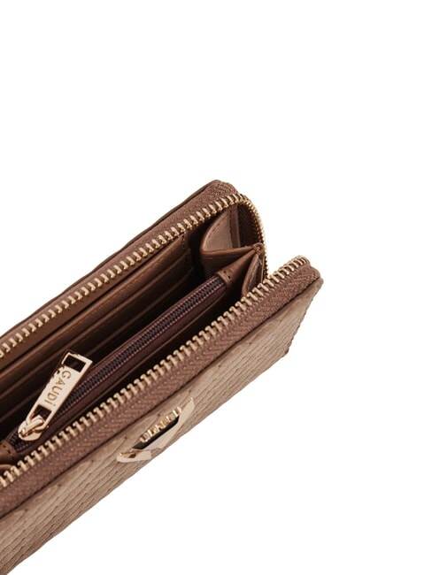 BEA BRAID Portafoglio compatto, zip-around sand - Portafogli Donna