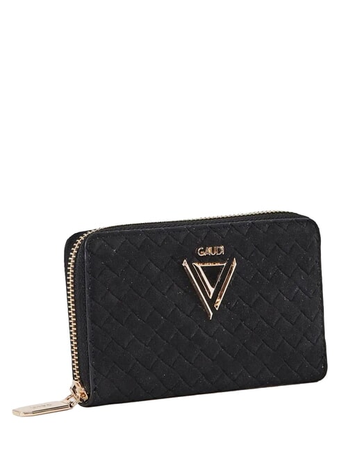 BEA BRAID Portafoglio compatto, zip-around NERO - Portafogli Donna