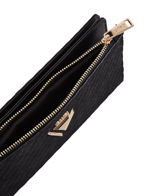 BEA BRAID Portafoglio large, intrecciato NERO - Portafogli Donna