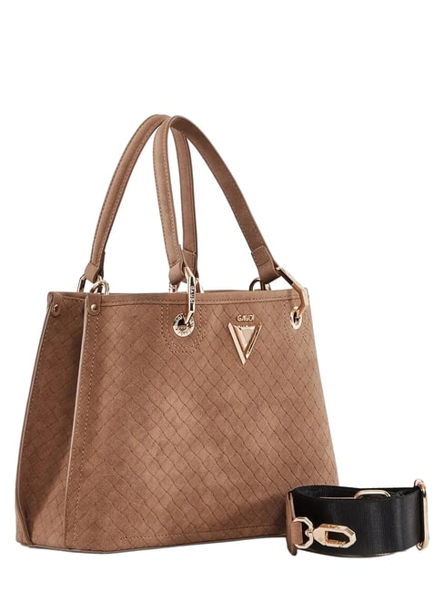 BEA BRAID Mini shopping bag a spalla, con tracolla sand - Borse Donna