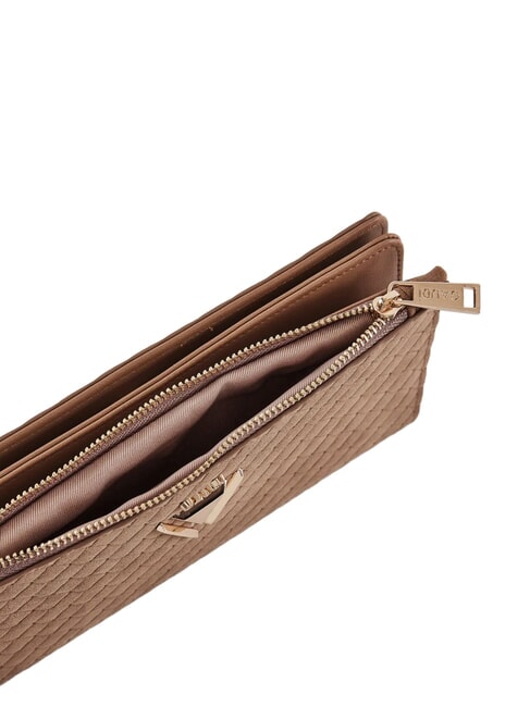 BEA BRAID Portafoglio large, intrecciato sand - Portafogli Donna