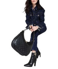 GAUD&Igrave; LEA Borsa hobo a spalla, con tracolla NERO - Borse Donna - 2