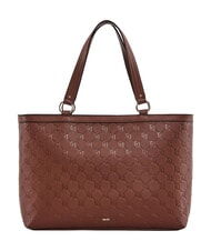 GAUD&Igrave; LEA Borsa shopping, a spalla MARRONE - Borse Donna - 3