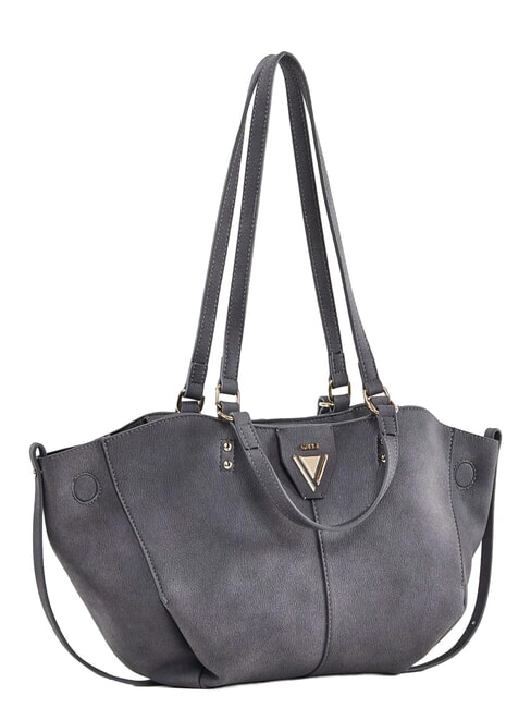 GOLENE Mini shopping bag con pochette rimovibile denim - Borse Donna