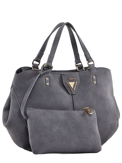 GOLENE Mini shopping bag con pochette rimovibile denim - Borse Donna