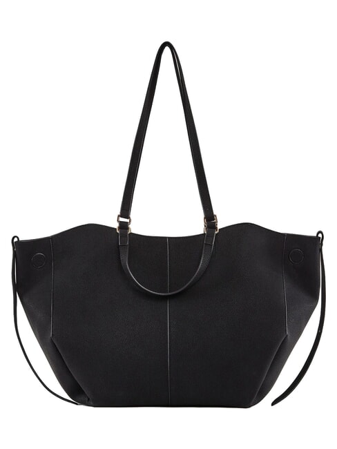 GOLENE Borsa shopping a spalla, con pochette rimovibile NERO - Borse Donna
