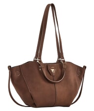 GAUD&Igrave; GOLENE Mini shopping bag con pochette rimovibile MARRONE - Borse Donna - 3