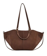 GAUD&Igrave; GOLENE Mini shopping bag con pochette rimovibile MARRONE - Borse Donna - 4
