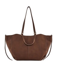 GAUD&Igrave; GOLENE Borsa shopping a spalla, con pochette rimovibile MARRONE - Borse Donna - 3