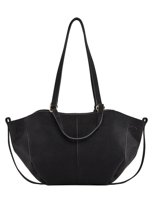 GOLENE Mini shopping bag con pochette rimovibile NERO - Borse Donna