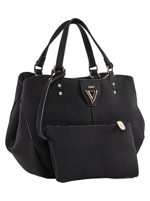 GOLENE Mini shopping bag con pochette rimovibile NERO - Borse Donna