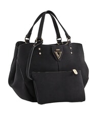 GAUD&Igrave; GOLENE Mini shopping bag con pochette rimovibile NERO - Borse Donna - 4