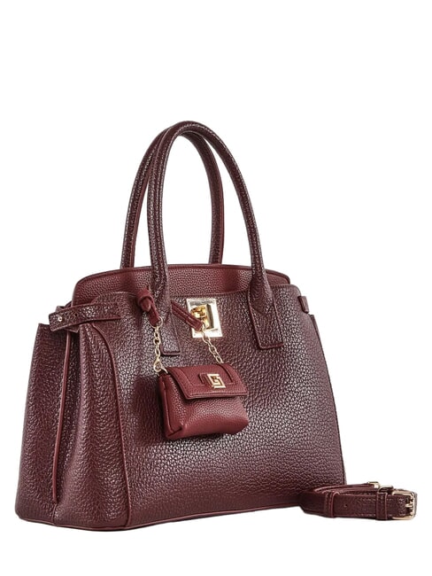 GIADA Borsa a mano con tracolla e pochette burgundy - Borse Donna
