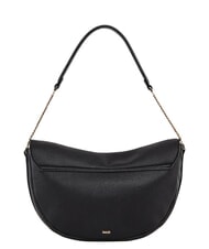 GAUD&Igrave; EVELYN Borsa a spalla con logo in metallo NERO - Borse Donna - 3