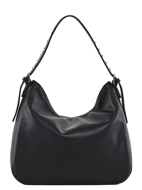 GRETA Borsa a spalla con charm NERO - Borse Donna
