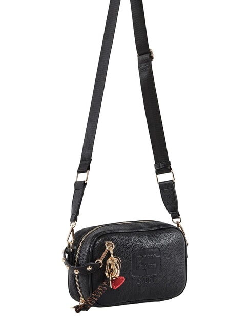 GRETA Borsa mini a tracolla, con charm NERO - Borse Donna