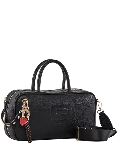 GRETA Borsa bauletto a mano, con tracolla NERO - Borse Donna