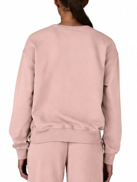 DAILY Felpa a costine, puro cotone pink frost - Felpe Donna