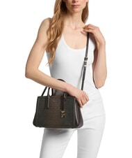 MICHAEL KORS LAILA Borsa a mano con tracolla chocolate - Borse Donna - 2