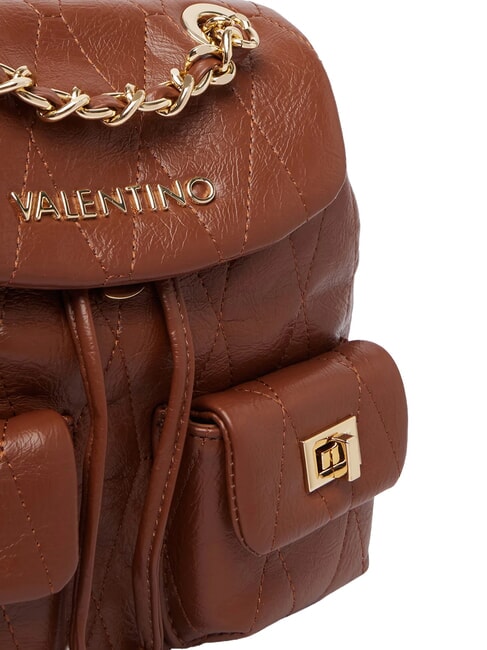 CRYSTELLE Zainetto con taschini frontali cuoio - Borse Donna