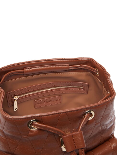 CRYSTELLE Zainetto con taschini frontali cuoio - Borse Donna