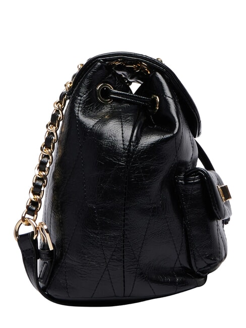CRYSTELLE Zainetto con taschini frontali nero - Borse Donna