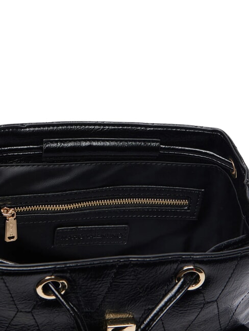 CRYSTELLE Zainetto con taschini frontali nero - Borse Donna
