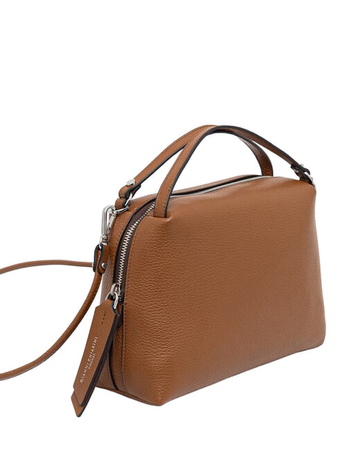 ALIFA Borsa in pelle con tracolla noce - Borse Donna