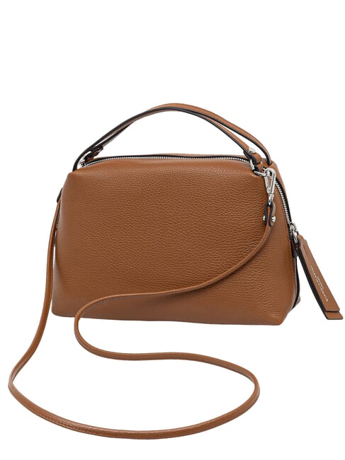 ALIFA Borsa in pelle con tracolla noce - Borse Donna