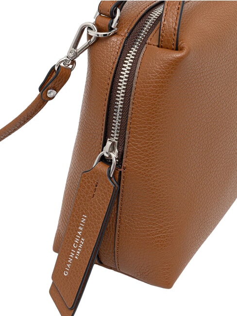 ALIFA Borsa in pelle con tracolla noce - Borse Donna