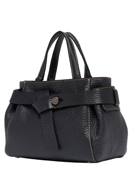 MIRANDA Borsa in pelle a mano, con tracolla Nero - Borse Donna