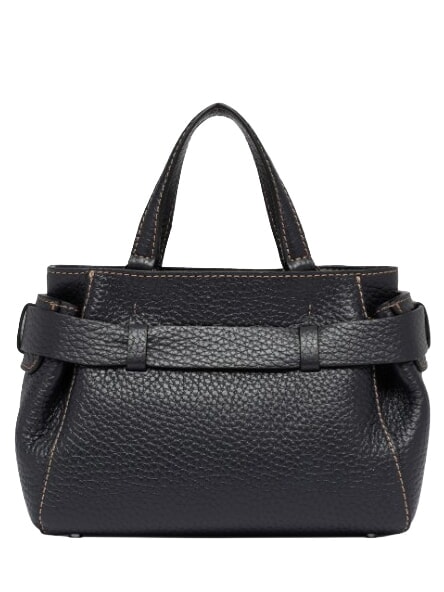 MIRANDA Borsa in pelle a mano, con tracolla Nero - Borse Donna