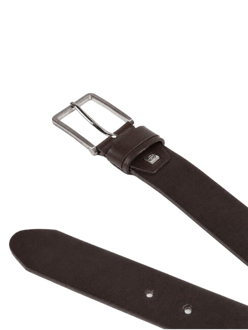 81 Cintura in pelle Made in Italy MORO - Cinture