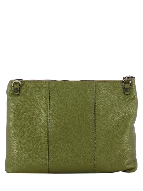 BEYONCE Pochette media in pelle, con tracolla forest green - Borse Donna