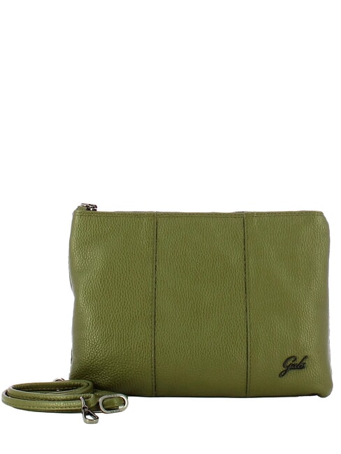 BEYONCE Pochette media in pelle, con tracolla forest green - Borse Donna
