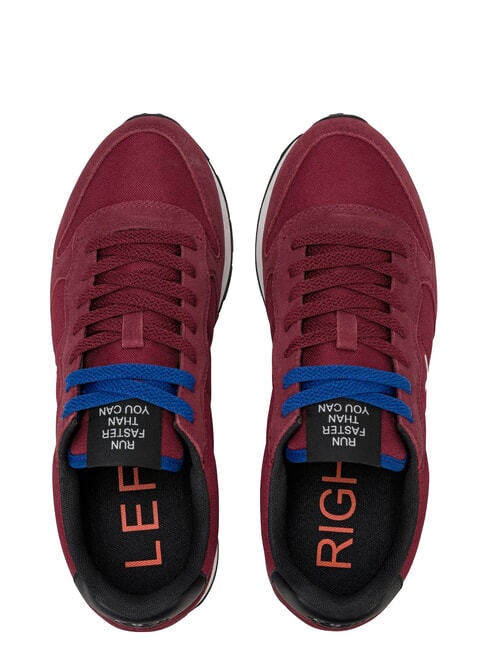 TOM SOLID Sneakers bordeaux - Scarpe Uomo