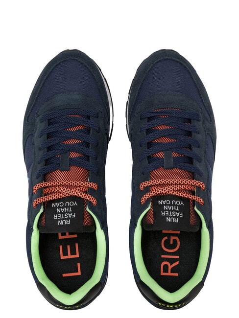 TOM FLUO Sneakers navy blue - Scarpe Uomo