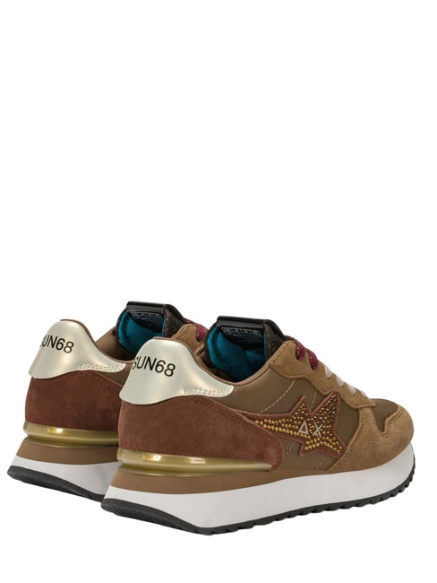 STARGIRL STRASS LOGO Sneakers volpe - Scarpe Donna