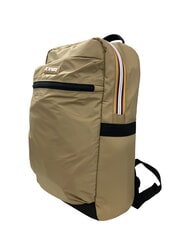 KWAY MID LAON Zaino in nylon idrorepellente beige khaki - Zaini Scuola & Tempo Libero - 3